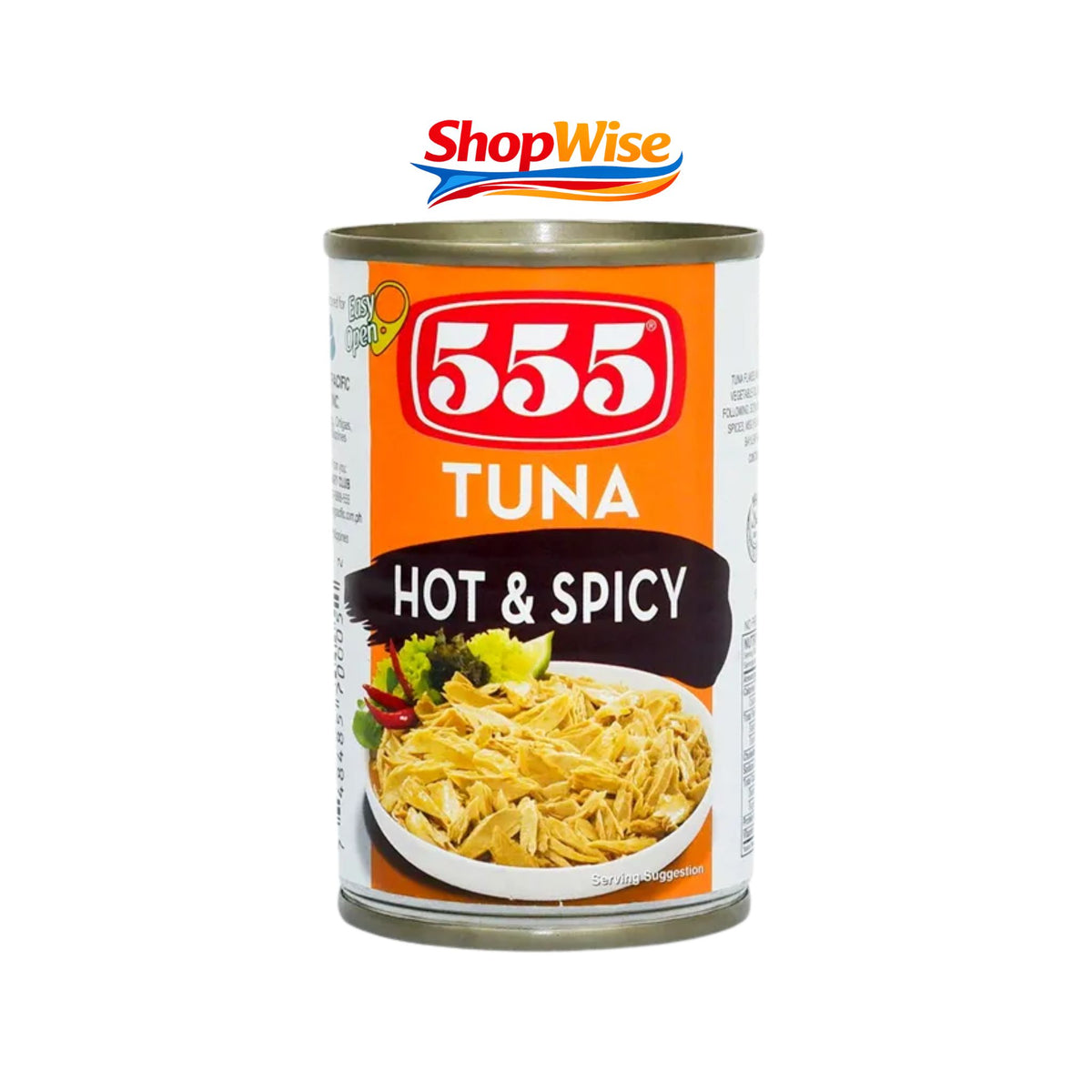 555 HOT N' SPICY TUNA 155GM