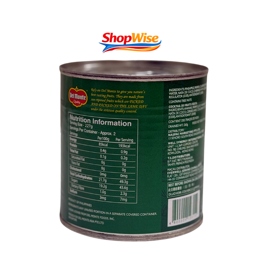 DEL MONTE TROPICAL FRUIT MIX 439G