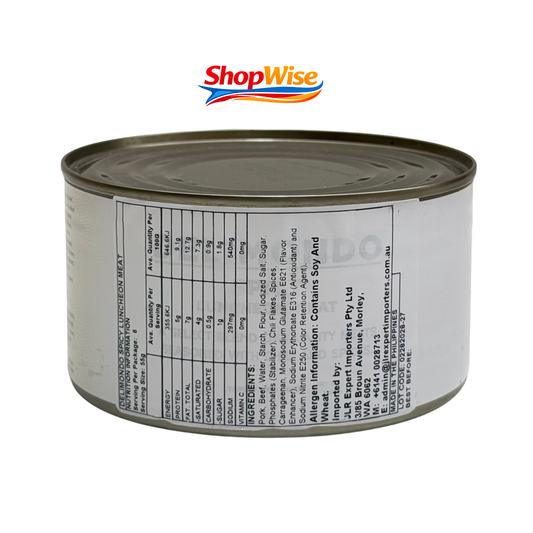 DELIMONDO SPICY LUNCHEON MEAT 260G