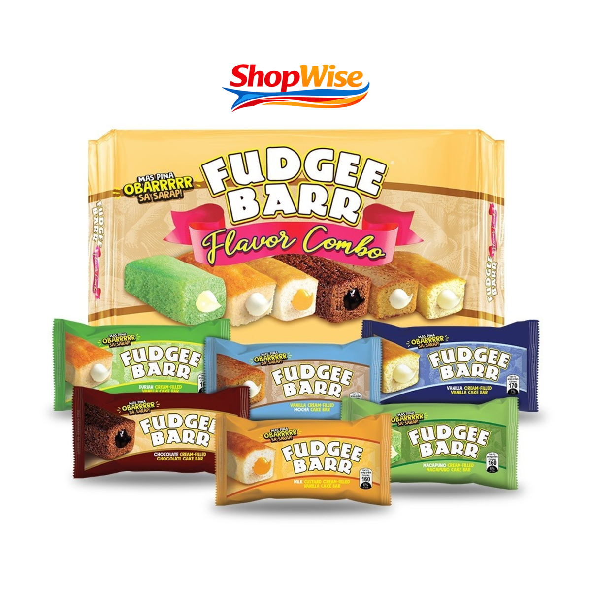 FUDGEE BAR FLAVOUR COMBO PACK