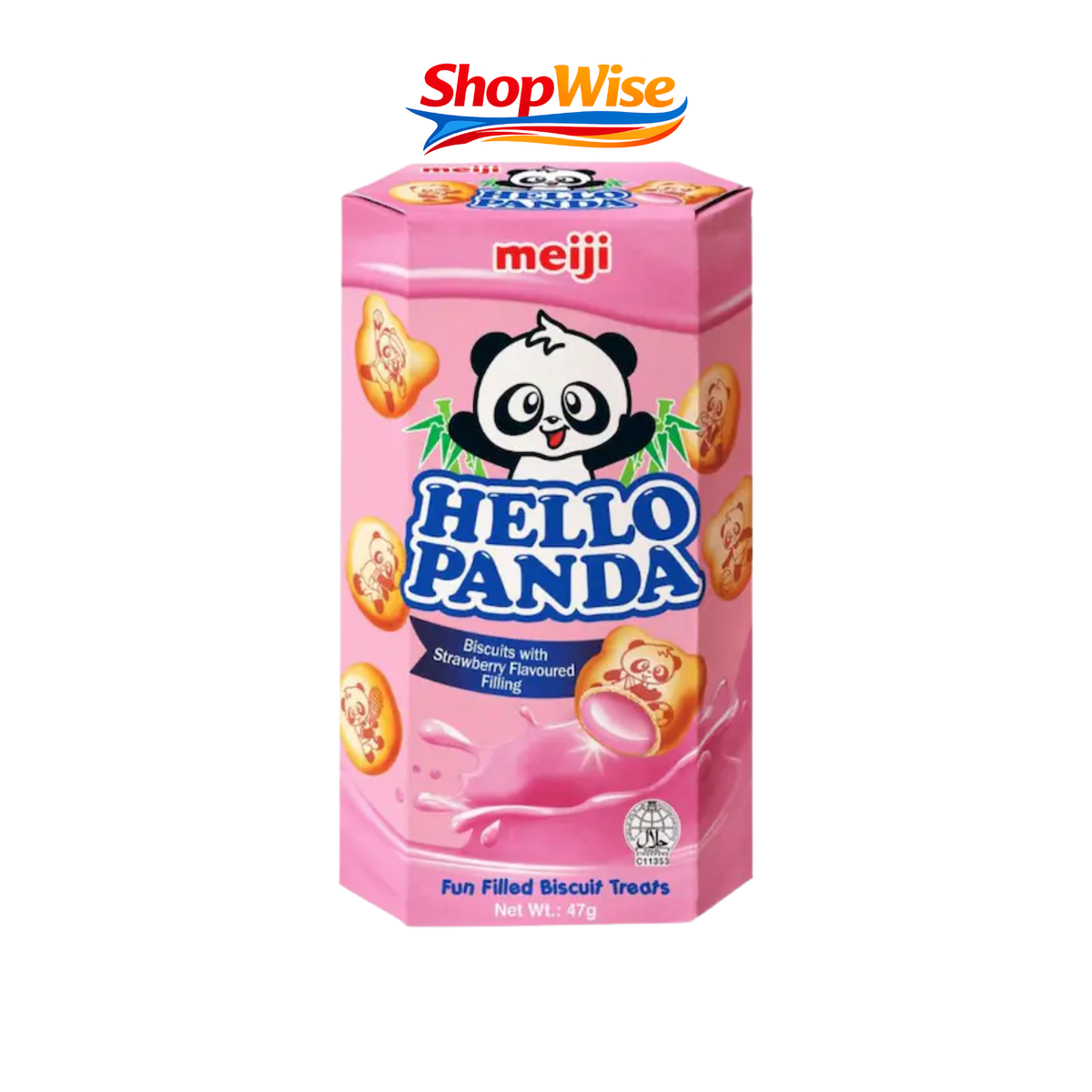 MEIJI HELLO PANDA BISCUIT 47g