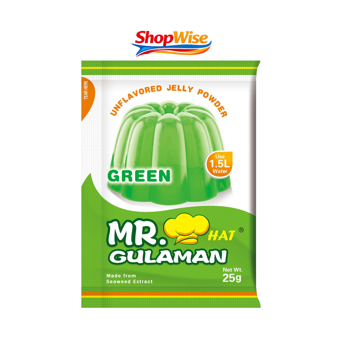 MR. HAT GREEN GULAMAN POWDER 25G