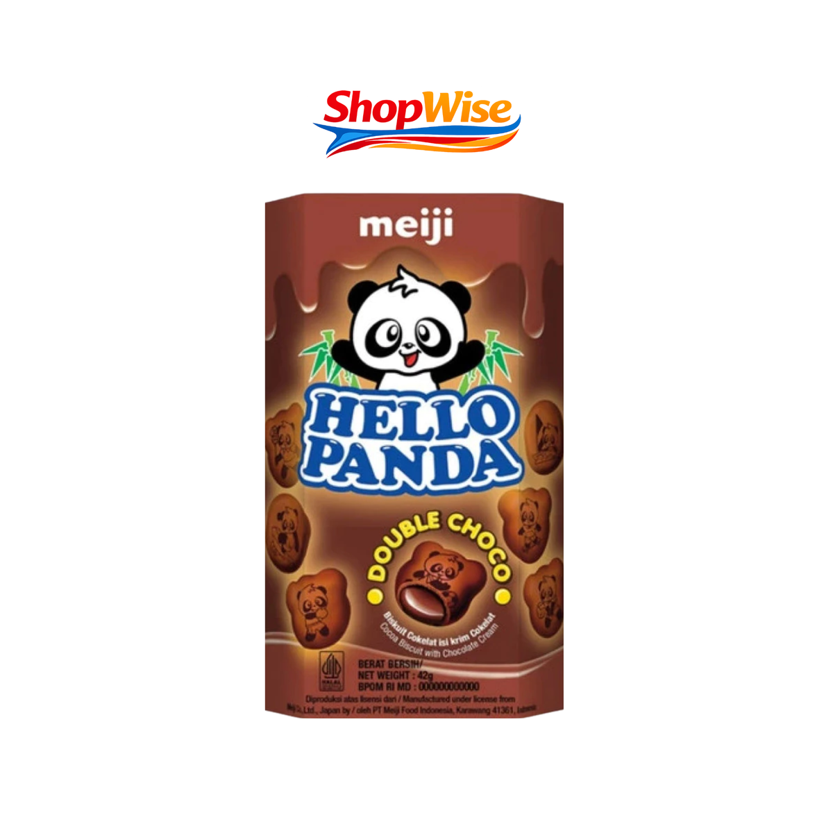 MEIJI HELLO PANDA BISCUIT 42G