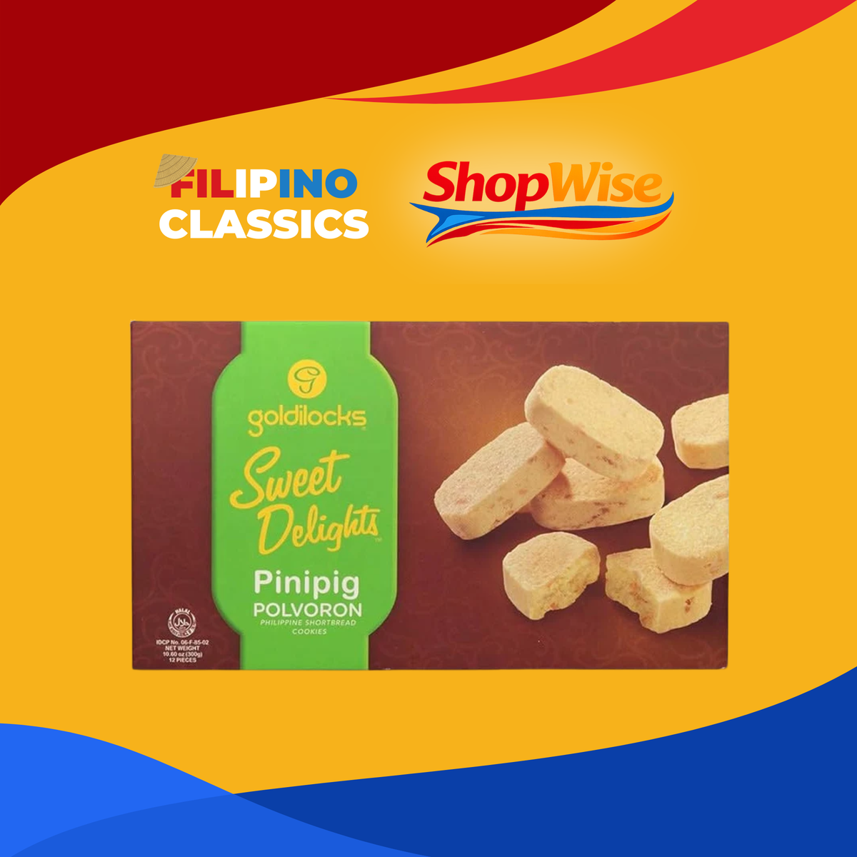 GOLDILOCKS SWEET DELIGHTS RICE CRISPIES POLVORON 300G