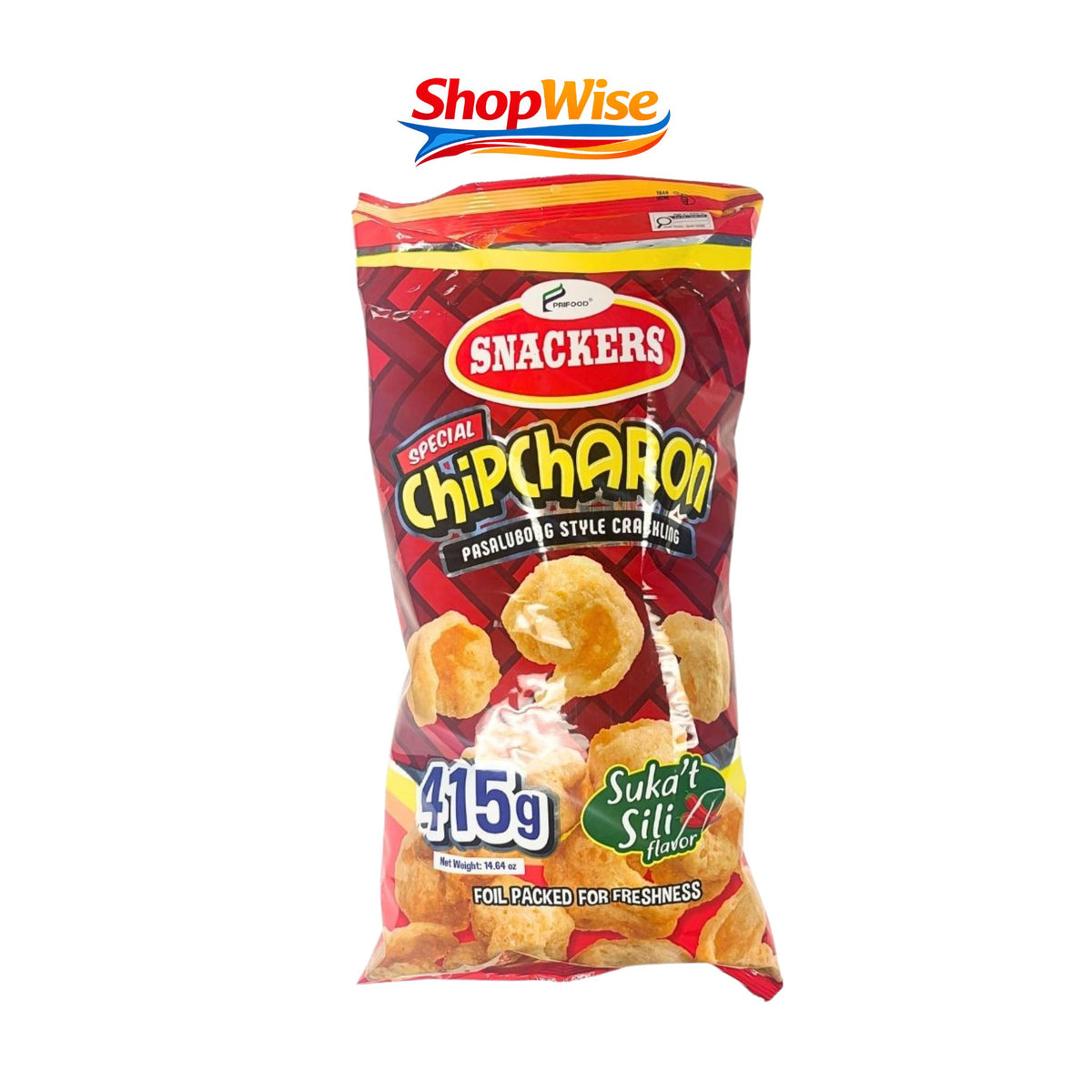 SNACKERS CHIPCHARON14.64OZ