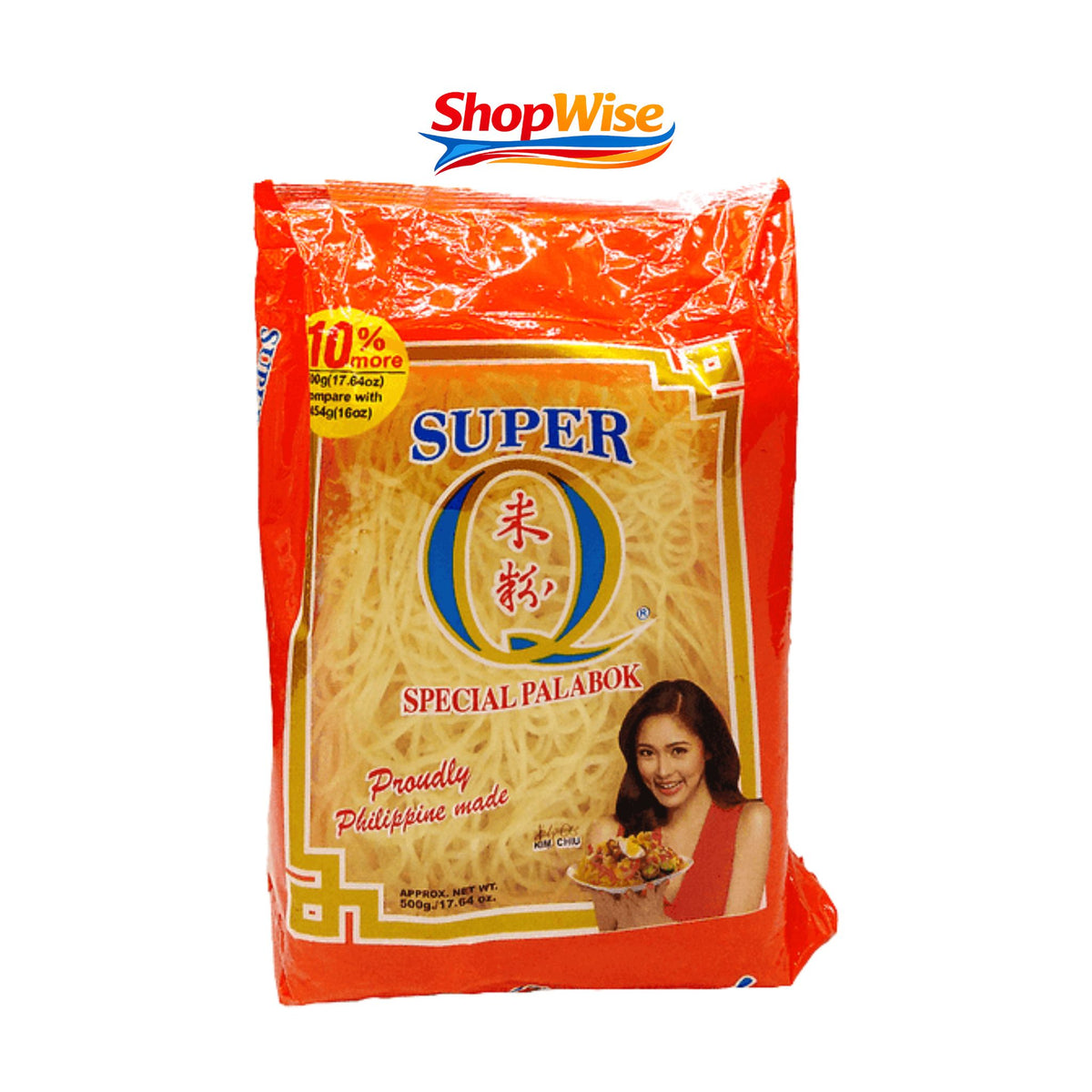 SUPER Q PALABOK NOODLES 500G