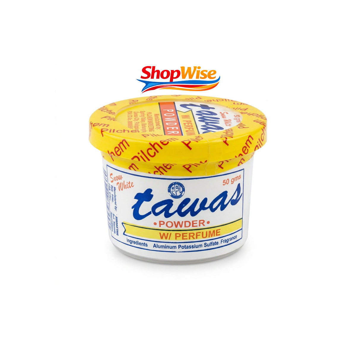 TAWAS DEODORANT POWDER YELLOW 50G | SHOPWISE AUSTRALIA