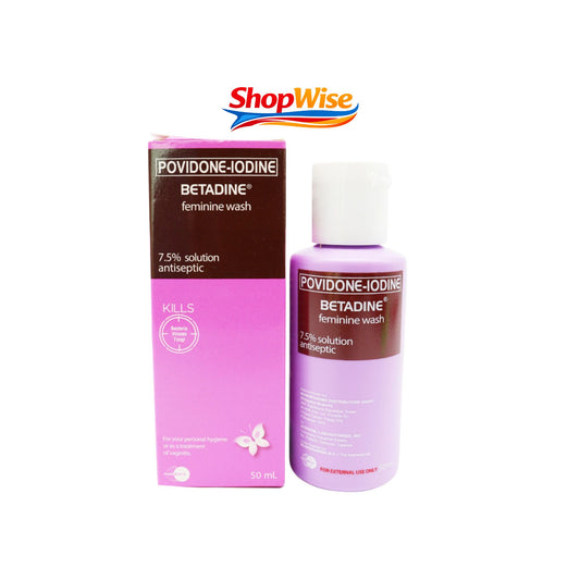 BETADINE FEMININE WASH 50ML