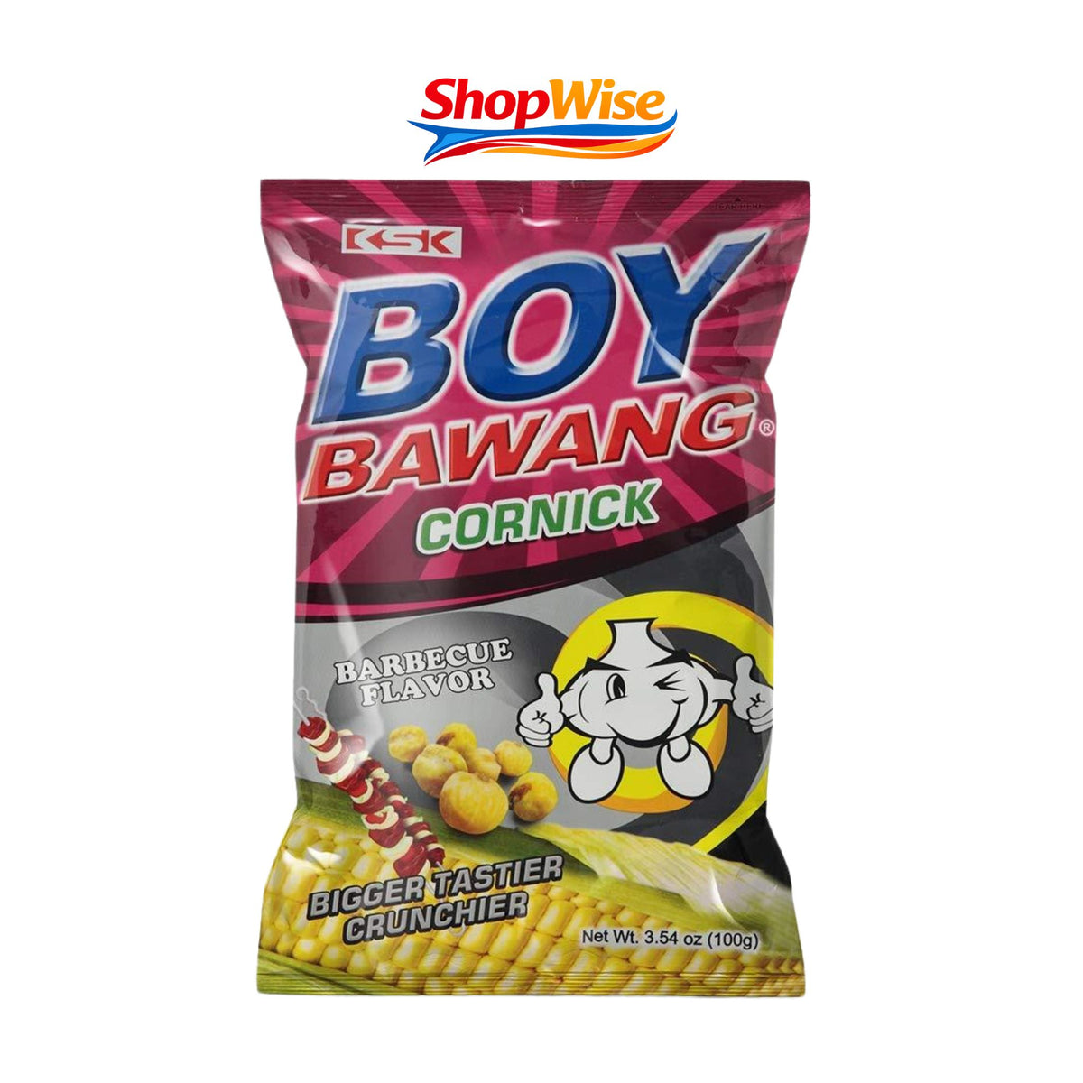 BOY BAWANG BBQ FLAVOR 90G