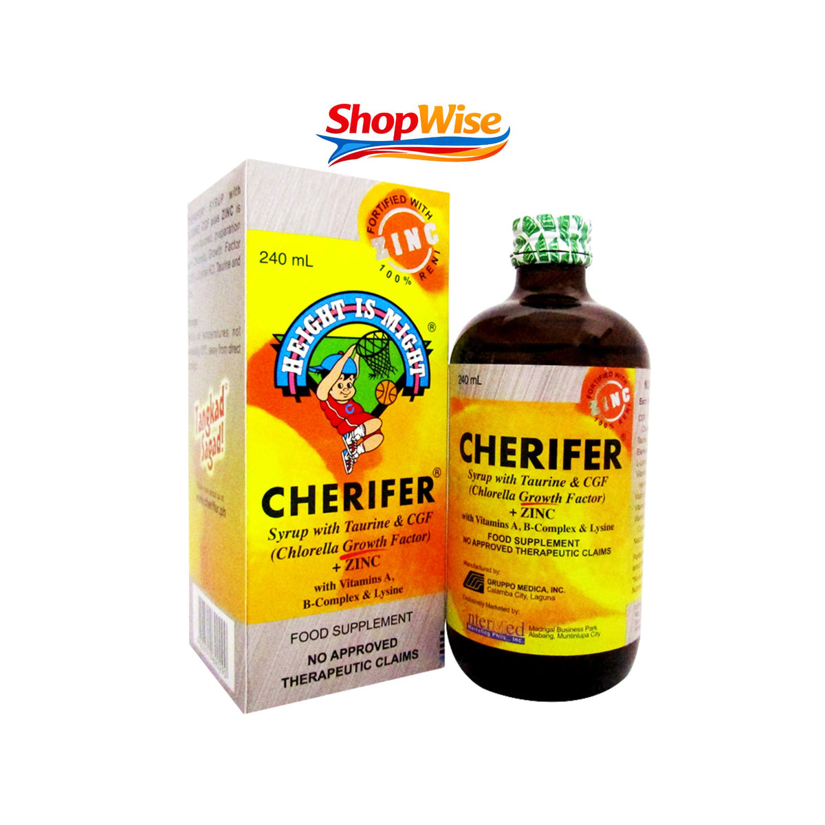 CHERIFER WITH ZINC