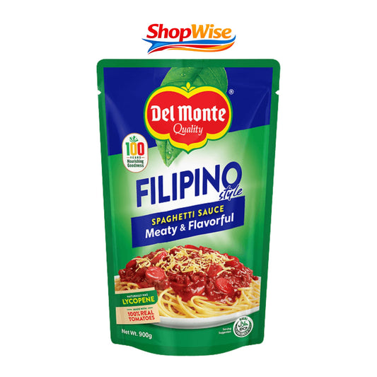 DEL MONTE FILIPINO STYLE SPAGHETTI SAUCE 90G