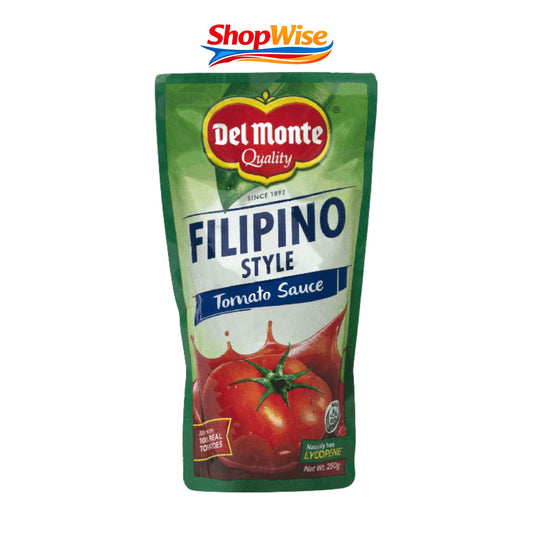 DEL MONTE FILIPINO STYLE TOMATO SAUCE 250GM