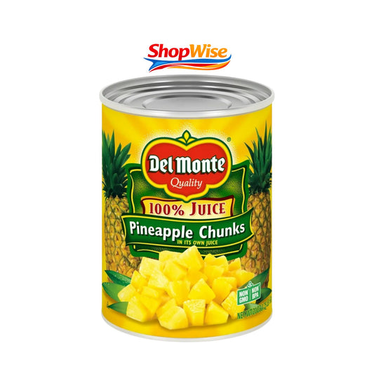 DEL MONTE PINEAPPLE CHUNKS 567G