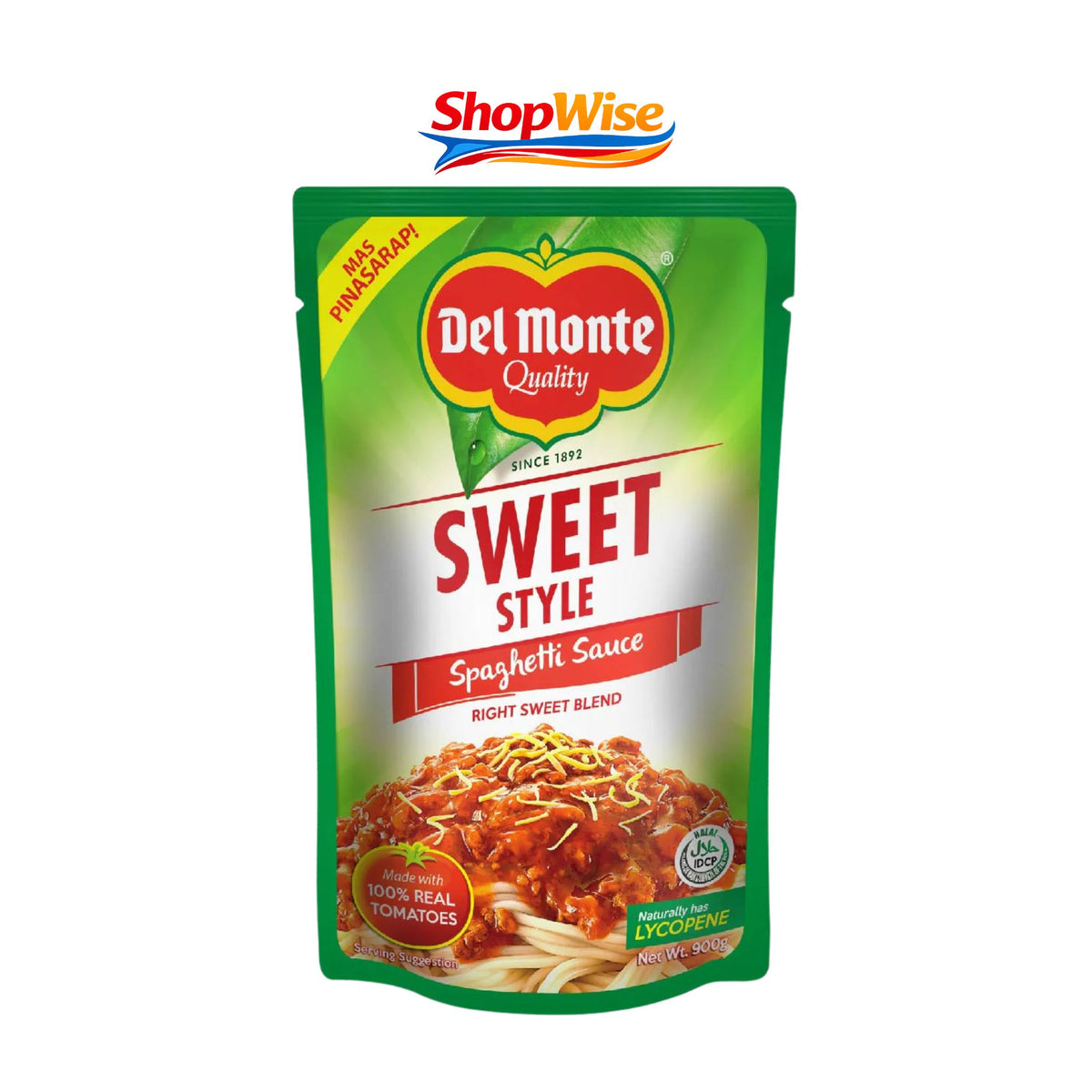 DEL MONTE SWEET STYLE SPAGHETTI SAUCE 900GM