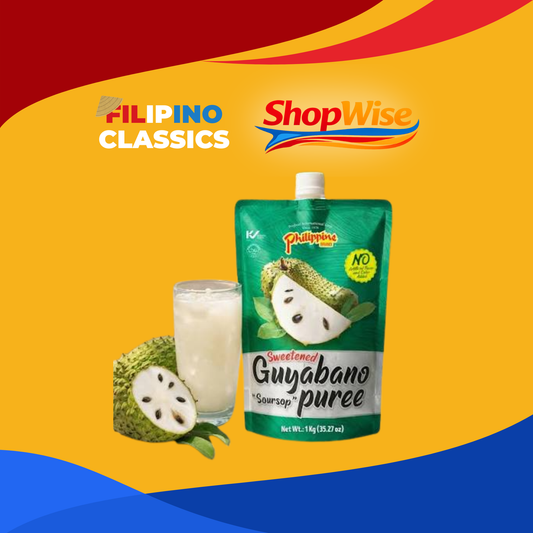 PHILIPPINE SWEET GUYABANO PUREE 1KG