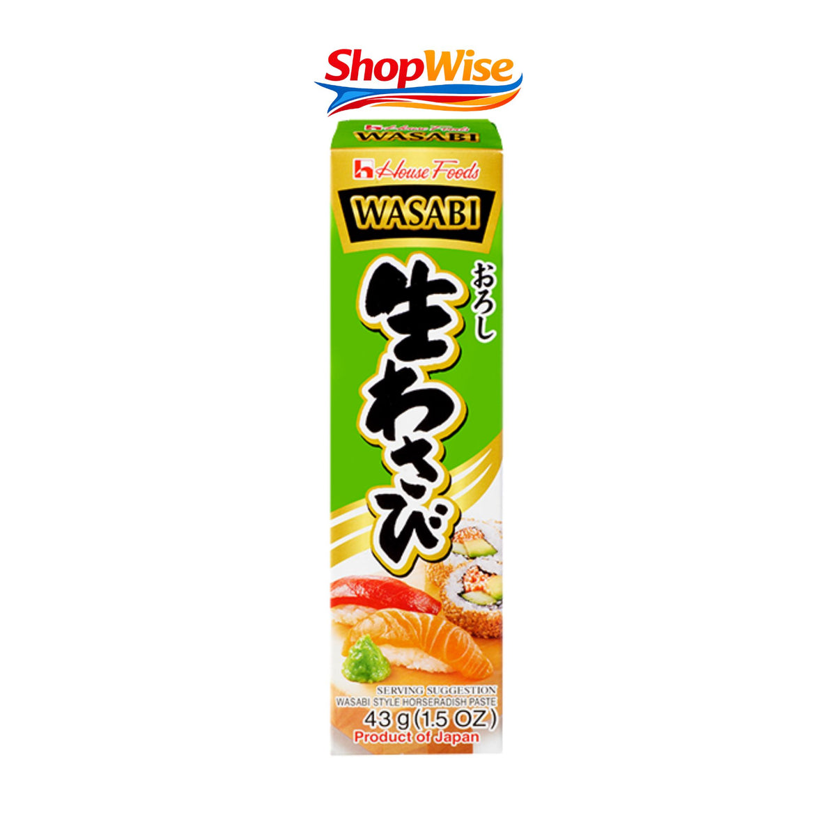 HOUSE FOOD WASABI PASTE 43G