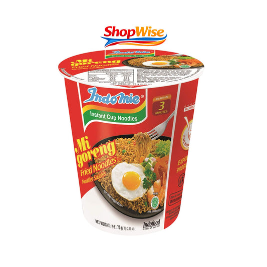INDOMIE MI GORENG CUP NOODLES 75GM