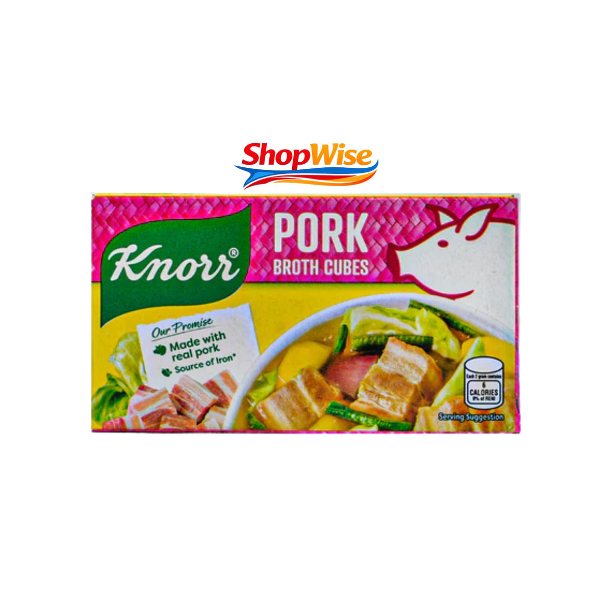 KNORR PORK CUBES 60 GM