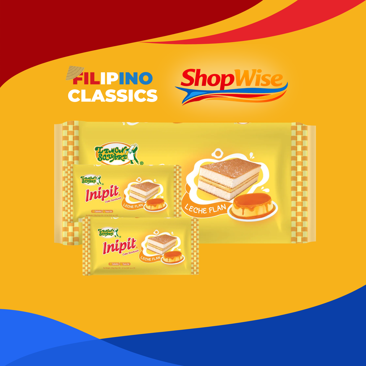 LEMON SQUARE INIPIT LECHE FLAN 10s