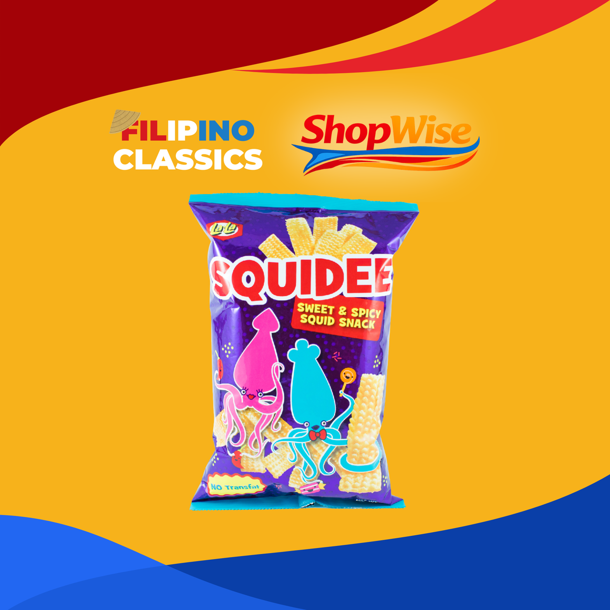 LALA SQUIDEE SWEET & SPICY SQUID SNACK  100G