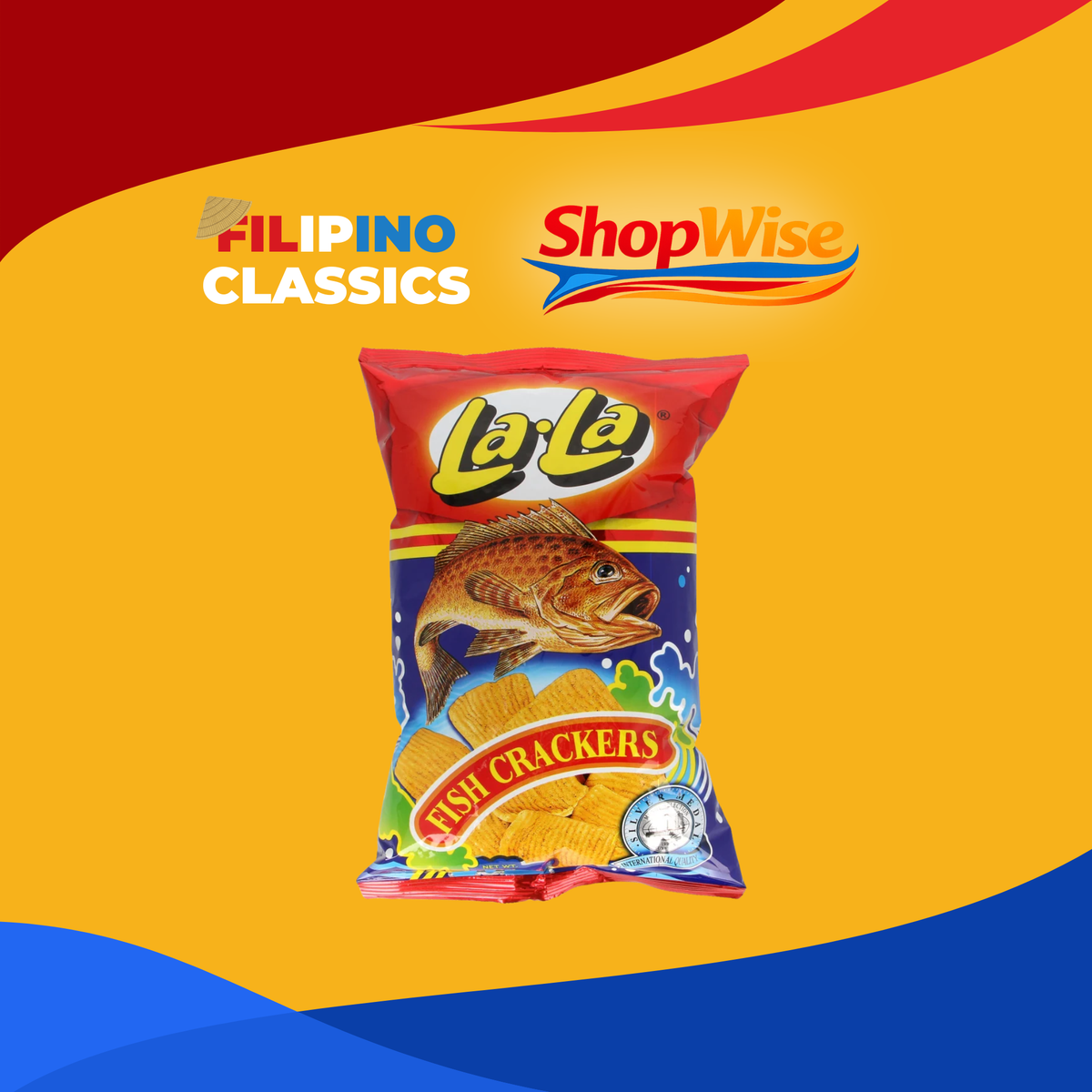 LALA FISH CRACKERS 100G