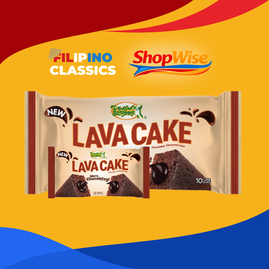 LEMON SQUARE LAVA CAKE CHOCO 10s