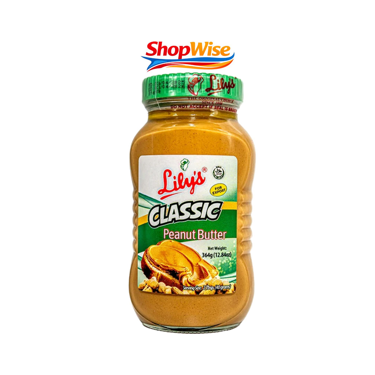 LILY'S CLASSIC PEANUT BUTTER 364G