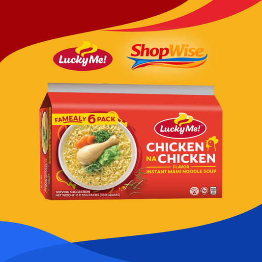 LUCKY ME CHICKEN NA CHICKEN 330G | Pack of 6