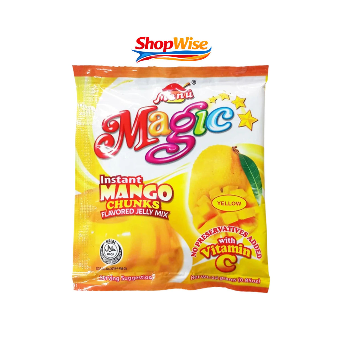 MENU MAGIC INST MANGO CHUNKS 24GM