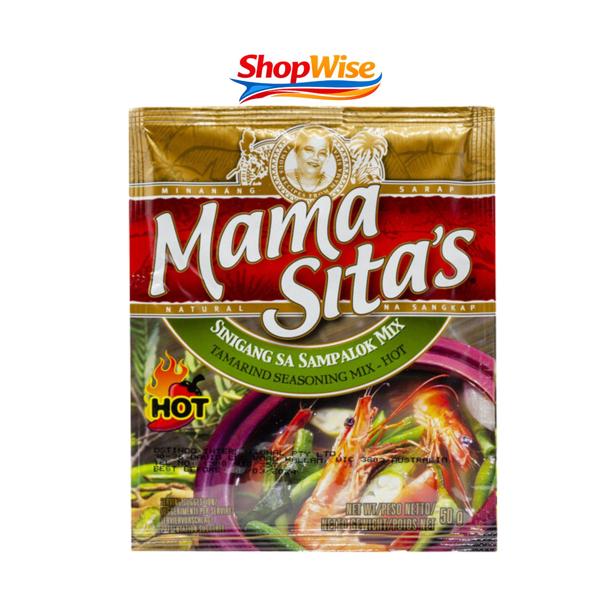 MAMA SITA'S HOT SINIGANG MIX 50G