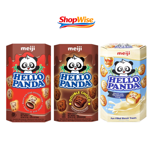 MEIJI HELLO PANDA BISCUIT 42G