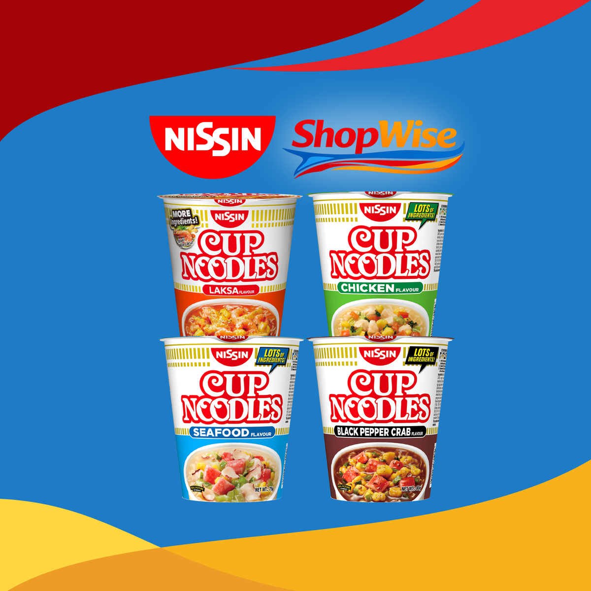 NISSIN CUP NOODLES SERIES