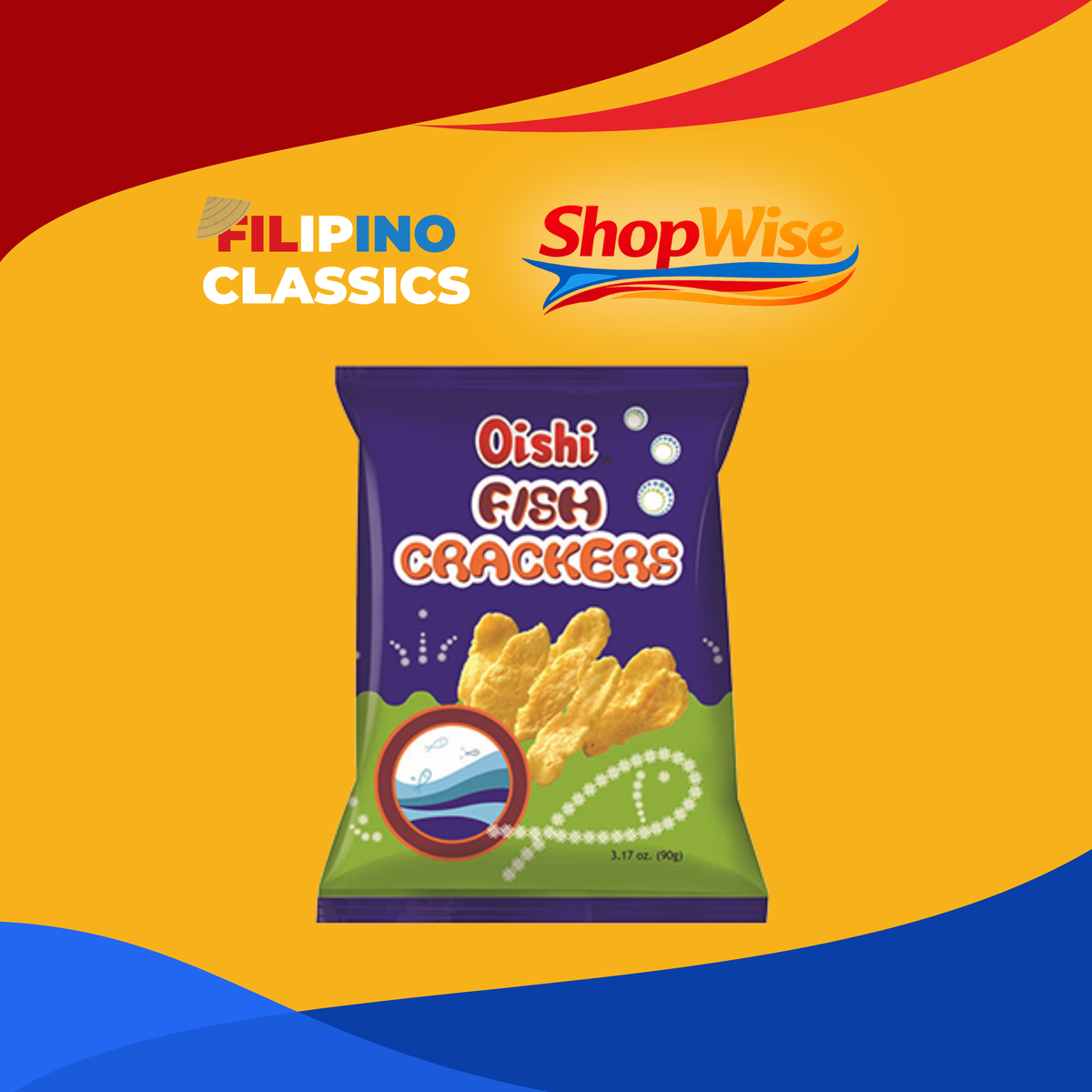OISHI FISH CRACKERS 90G