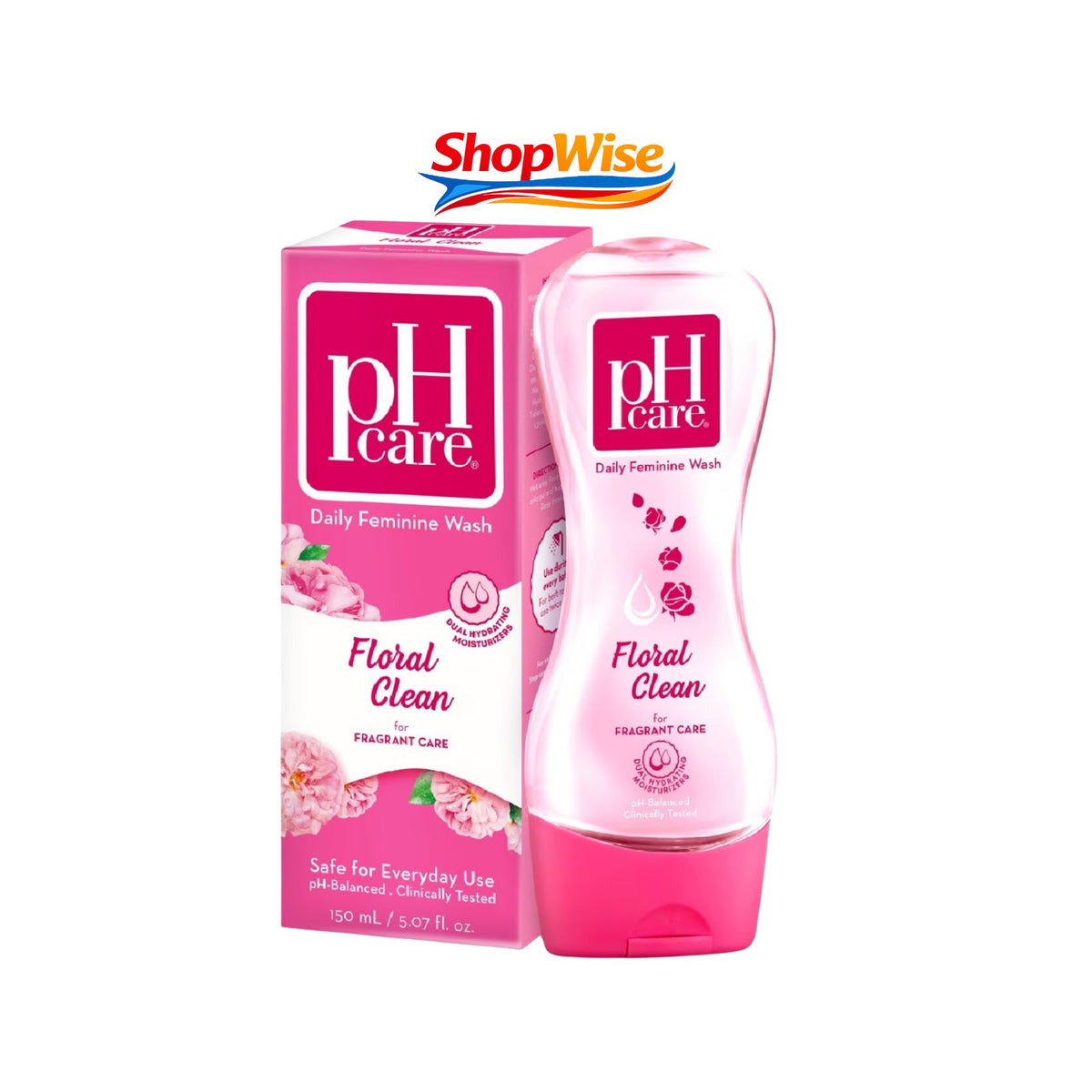 PH CARE FLORAL CLEAN FEMININE WASH 150ML