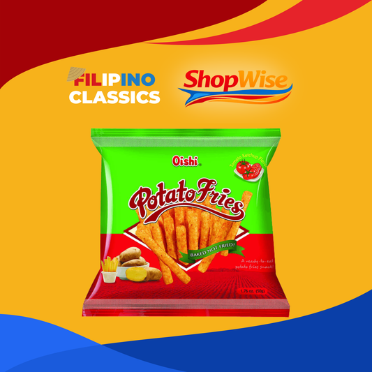 OISHI POTATO FRIES TOMATO 50GM