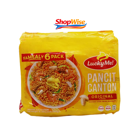 LUCKY ME PANCIT CANTON 360G | Pack of 6