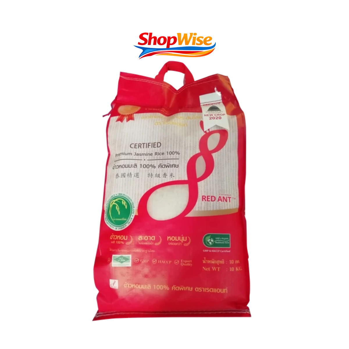 RED ANT JASMINE RICE 20KG