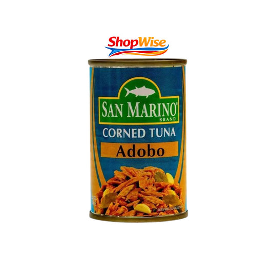 SAN MARINO CORNED TUNA ADOBO 155G