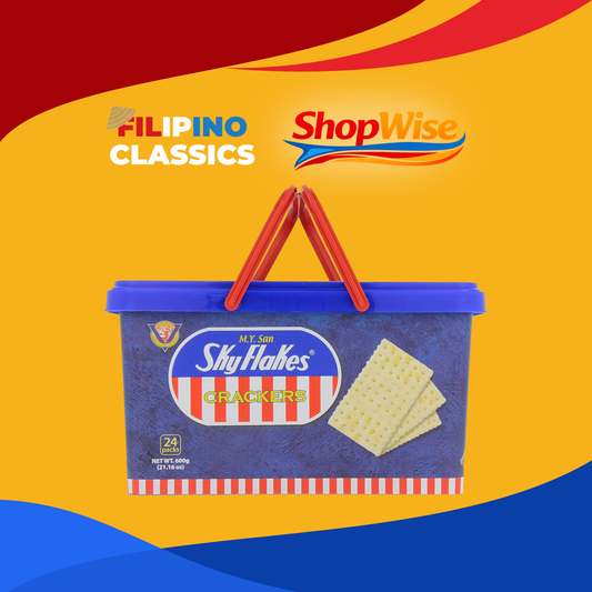MY SAN SKY FLAKES CRACKERS TUB 600G
