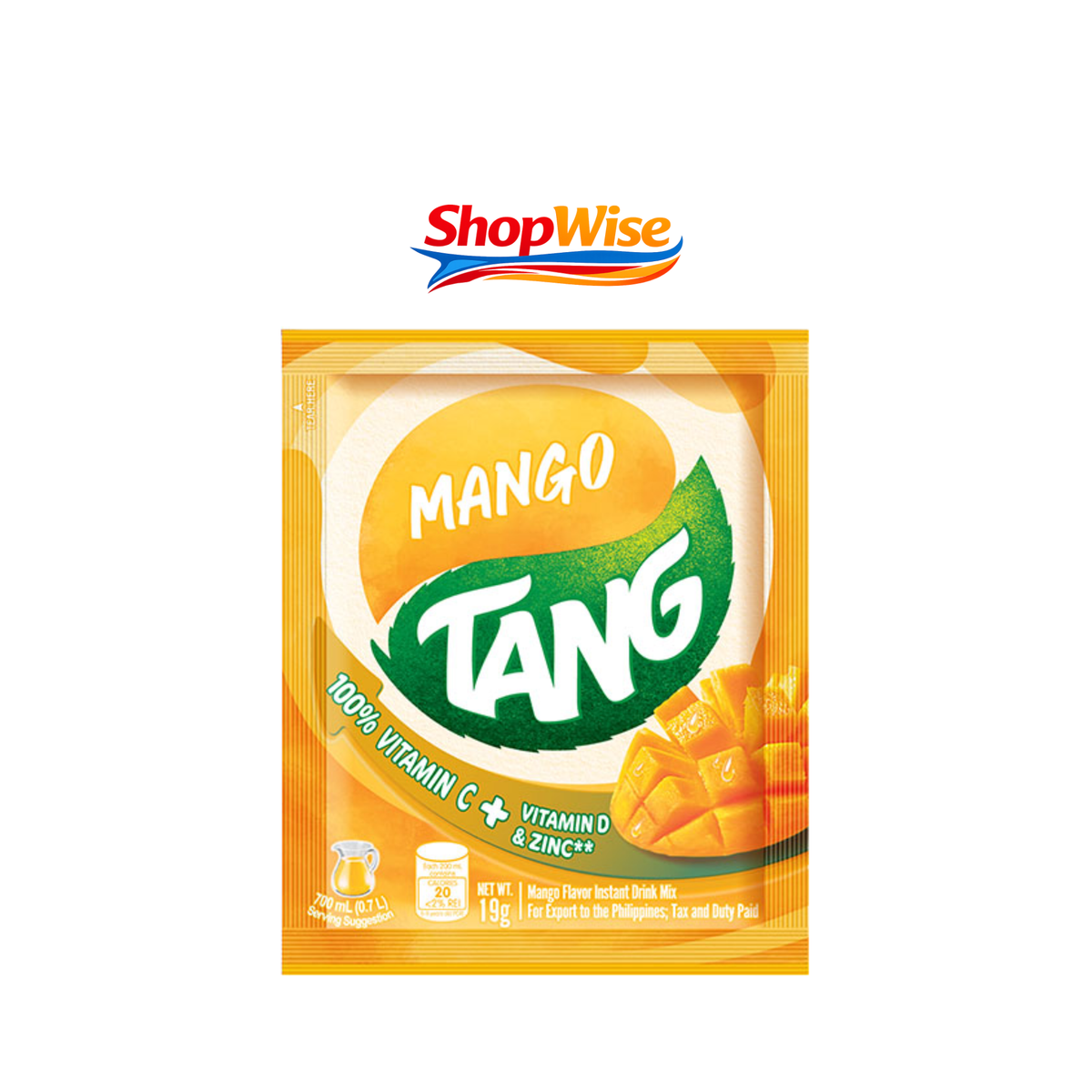 TANG JUICE MIX 19G