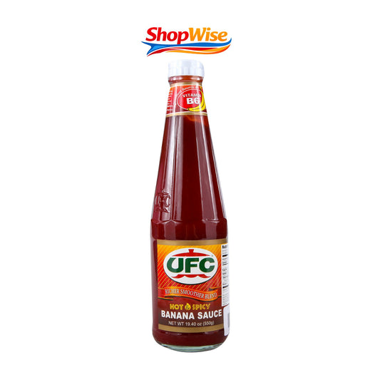 UFC BANANA KETCHUP HOT 550GM