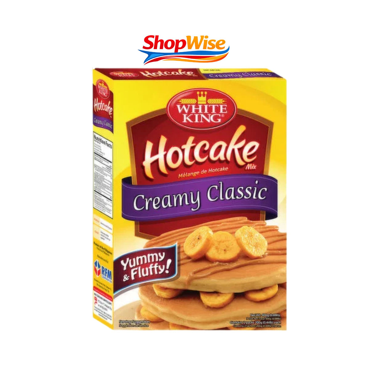 WHITE KING HOTCAKE CLASSIC MIX 400GM