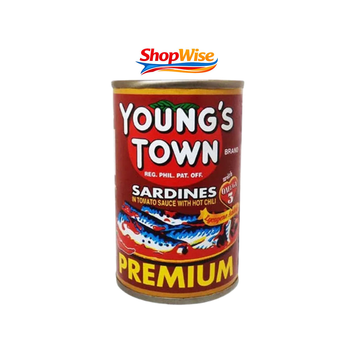 YOUNG'S TOWN SARDINES HOT CHILI 150G
